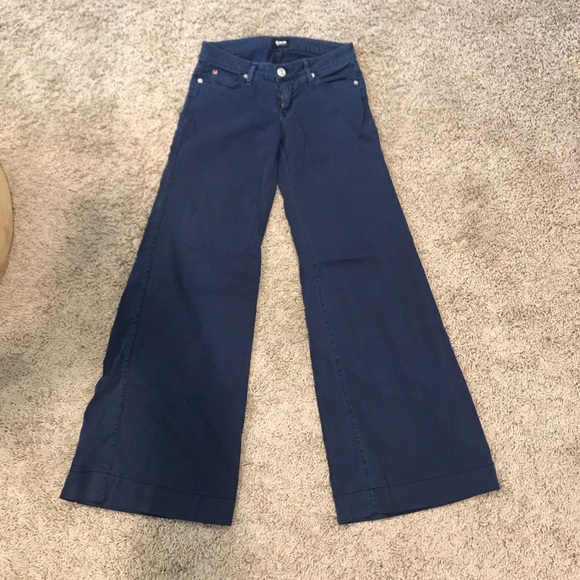 Hudson wide leg navy pants - Picture 2 of 3